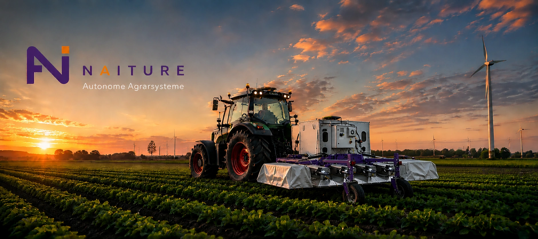 nAIture – Autonomous field robots with laser equipment for chemical-free weed control